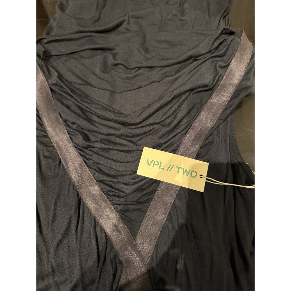 VPL Vintage Draped X Dress W/ Original Tags M - Picture 4 of 5